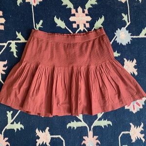 Anthropologie Fit and Flare Mini Skirt